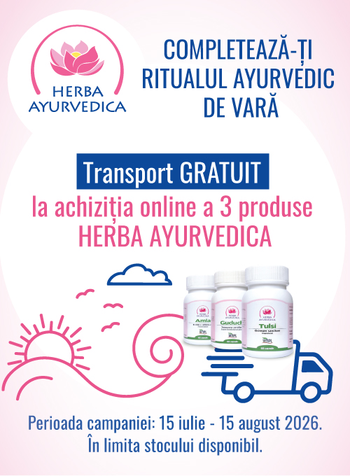 Promotie cu Transport Gratuit la Herba Ayurvedica