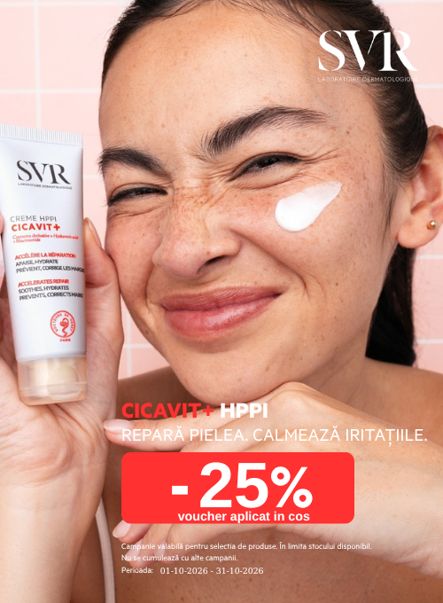 Promotie cu voucher aplicat in cos 25% la SVR
