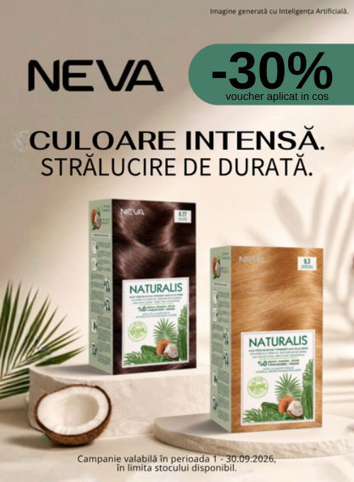Promotie cu voucher aplicat in cos 30% la Neva