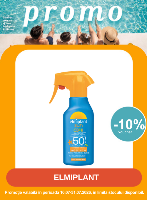 Promotie cu voucher aplicat in cos de 10% la Elmiplant