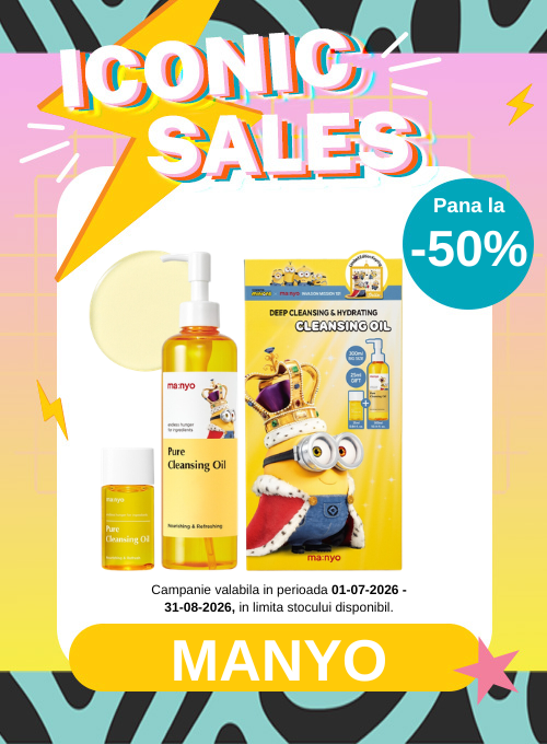 Promotie de pana la 50% reducere la Manyo - Iconic Sales