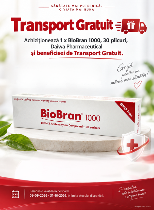 Transport Gratuit la BioBran