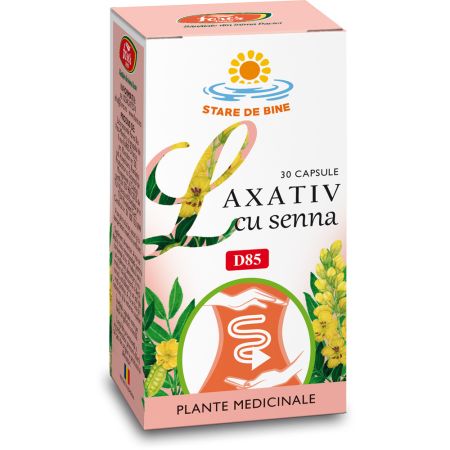 Laxativ cu Senna, 30 capsule, Fares