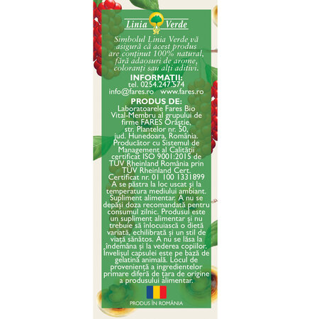 Detoxifiant cu Ganoderma, 60 comprimate, Fares 721274