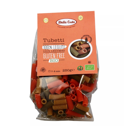 DALLA COSTA PASTE TUBETTI MAZARE, NAUT SI LINTE FARA GLUTEN 250G BIO*