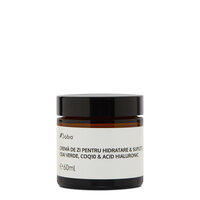 Crema de zi pentru hidratare & suplete Ceai verde, COQ10 & Acid hialuronic, 60ml, Sabio