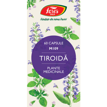 Tiroida, 60 capsule, Fares 720915