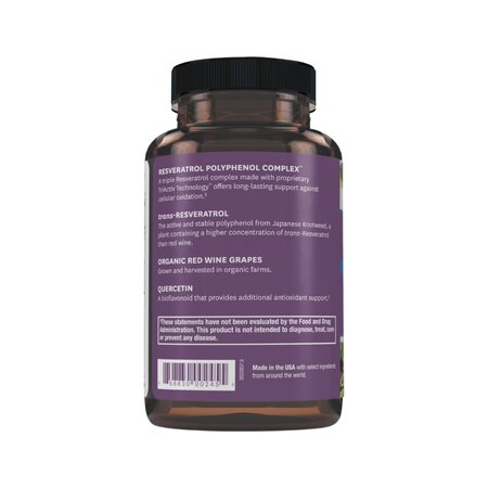 Resveratrol 500 mg, 30 capsule, ResVitale 820147
