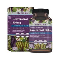 Resveratrol 500 mg, 30 capsule, ResVitale