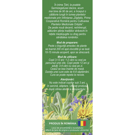 Ceai Bronhofit Usurarea Respiratiei, 50 g, Fares 720818