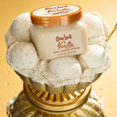 Scrub pentru corp Shea Sugar, Vanilla, 510 g, Tree Hut 775283