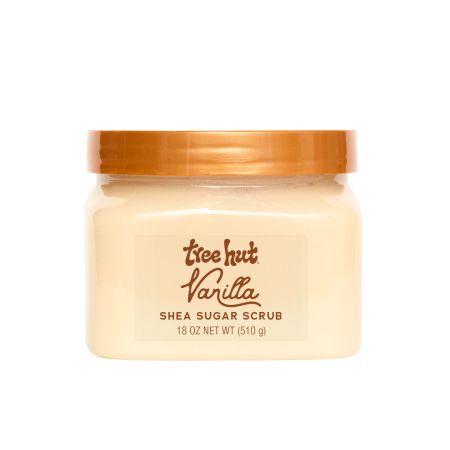 Scrub pentru corp Shea Sugar, Vanilla, 510 g, Tree Hut