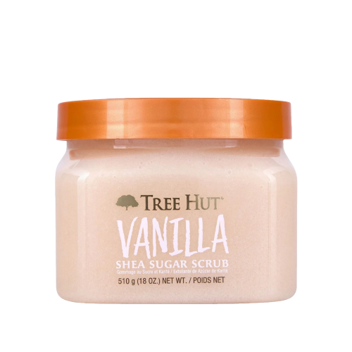 Scrub pentru corp Shea Sugar, Vanilla, 510 g, Tree Hut