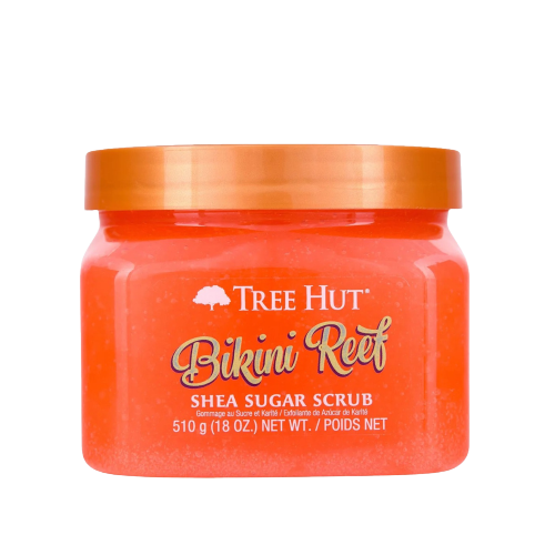 Scrub pentru corp Shea Sugar, Bikini Reef, 510 g, Tree Hut