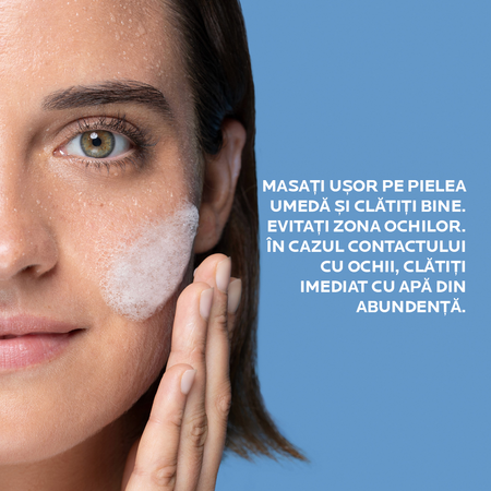 Rezerva Gel spumant de curatare purifiant pentru ten gras cu tendinta acneica Effaclar +M, 400 ml, La Roche Posay 587357