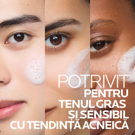 Rezerva reincarcare gel spumant de curatare purifiant pentru ten gras cu tendinta acneica Effaclar +M, 400 ml, La Roche Posay 816614