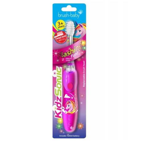 Periuta electrica KidzSonic Unicorn + plus capat de rezerva
