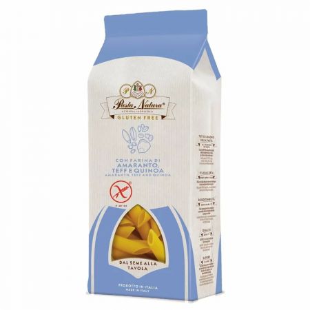 Penne Bio din amarant, teff si quioa, 250 g, Pasta Natura