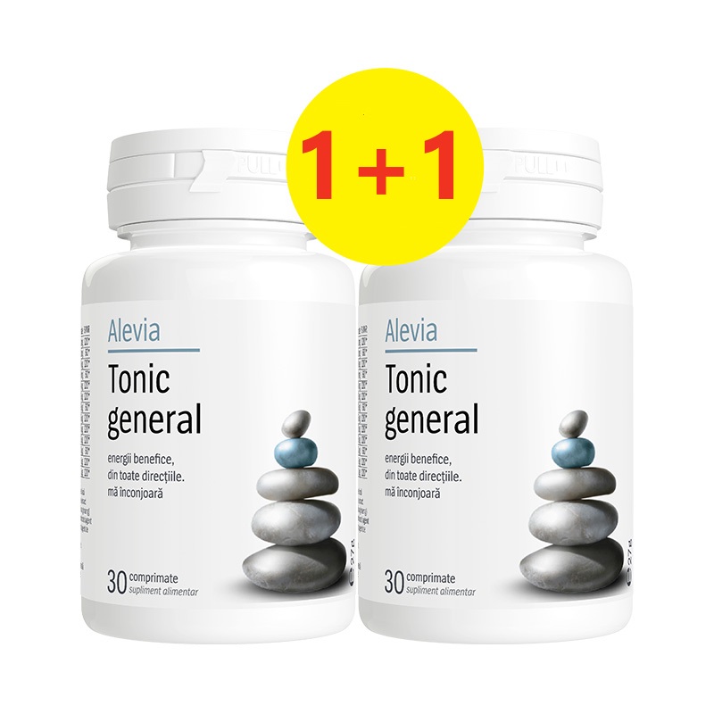 Tonic General, 30+30 comprimate, Alevia