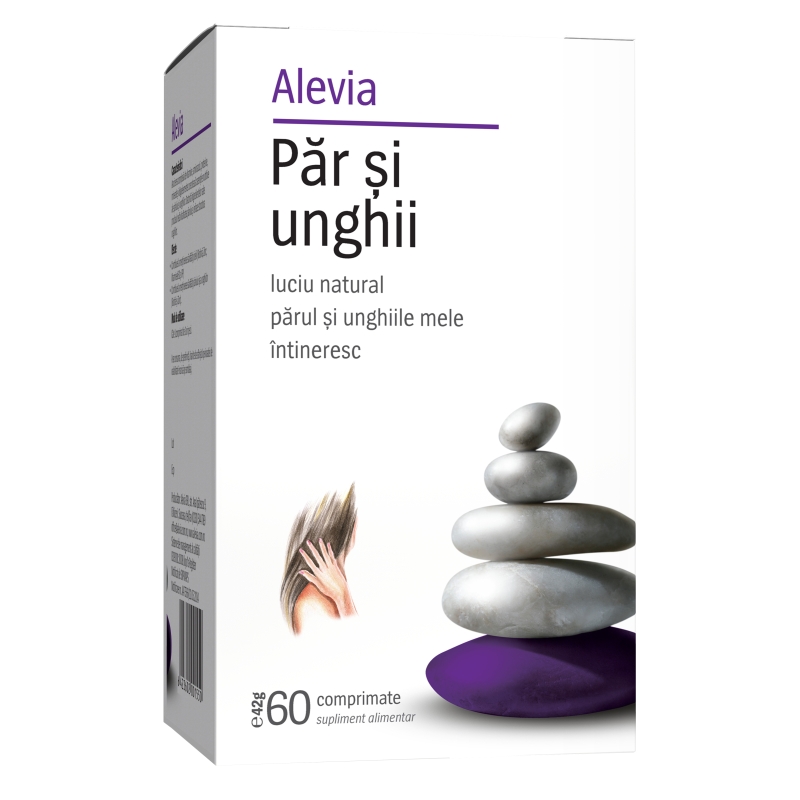 Par si Unghii, 60 comprimate, Alevia