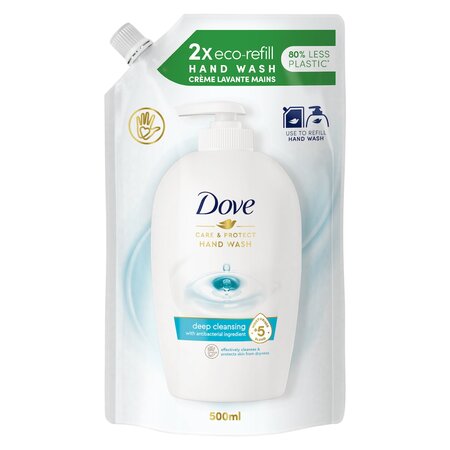 Rezerva sapun lichid Care & Protect, 500 ml, Dove