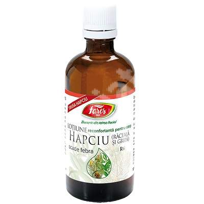 Hapciu sudorific lotiune, 100 ml, Fares