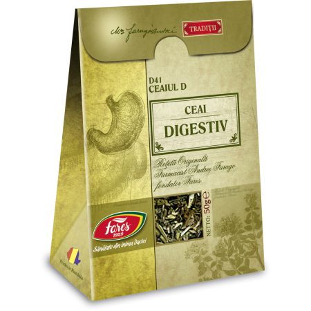 Ceai Digestiv, 50 g, Fares