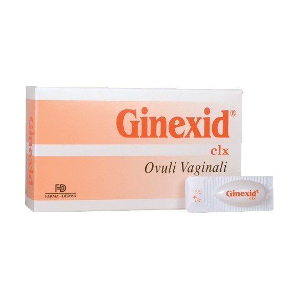 Ovule Vaginale Ginexid clx, 10 bucati, Farma-Derma