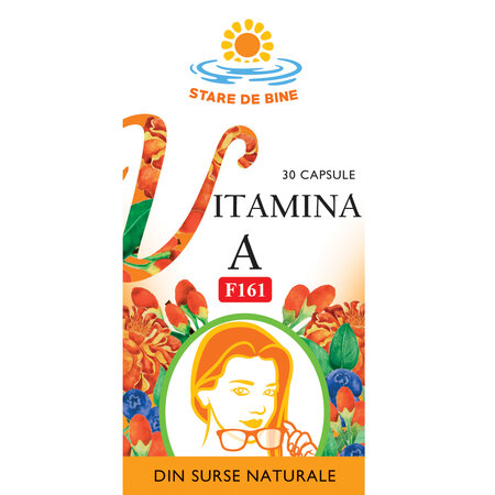 Vitamina A naturala, 30 capsule, Fares 721835