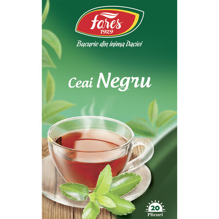 Ceai Negru, 20 plicuri, Fares 718123