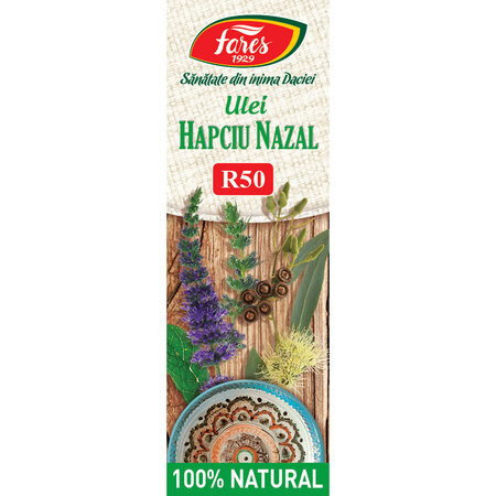 Ulei decongestionant nazal Hapciu, 5 ml, Fares 722281