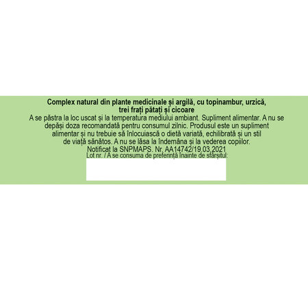 Detoxifierea organismului, M116, 28 plicuri, Fares 722508