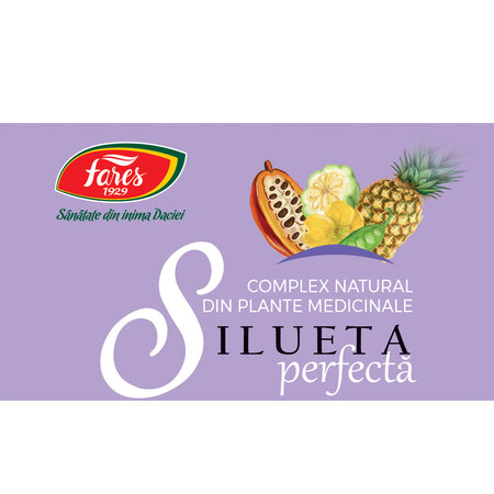 Ceai Silueta perfecta, 28 plicuri, Fares 722404