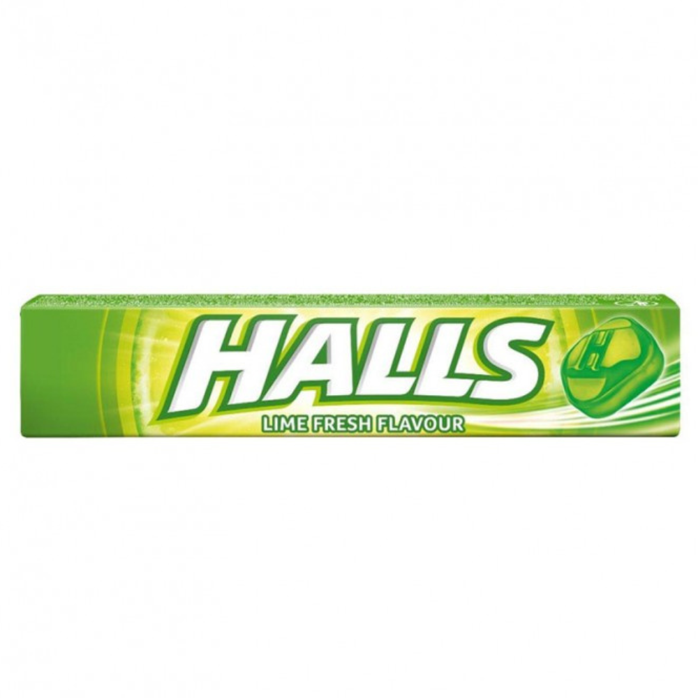 Bomboane Fresh Lime, 33.5 g, Halls