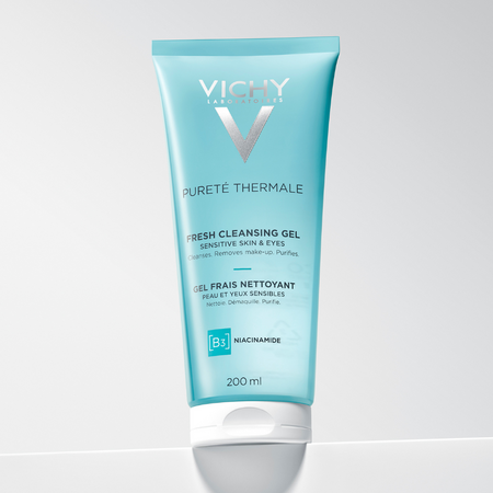 Gel de curatare cu efect de prospetime Purete Thermale, 200 ml, Vichy 587586