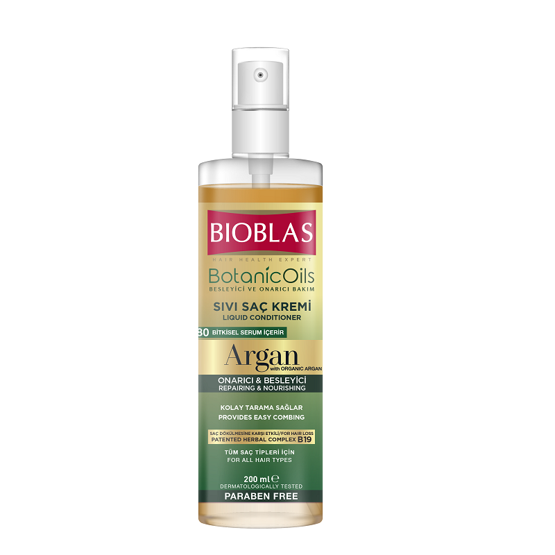 Balsam pentru par Lichid Argan Oil, 200 ml, Bioblas