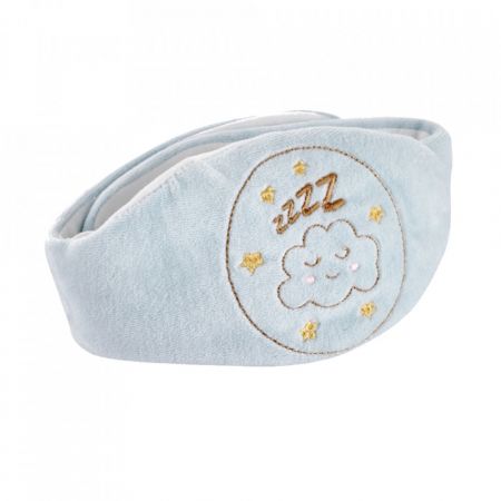 BABY JEM  CENTURA ANTICOLICI BLEU CU SAMBURI DE CIRESE SLEEPY CLOUD  BJ4292