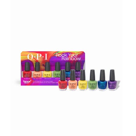 Set 6 mini lacuri de unghii Nail Lacquer  Rock Your Rainbow