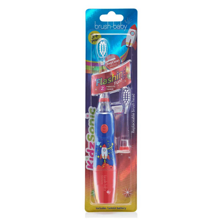 Periuta electrica KidzSonic Racheta + plus capat de rezerva