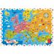 Puzzle Micul Detectiv Harta Europei, +6 ani, Ludattica 587681