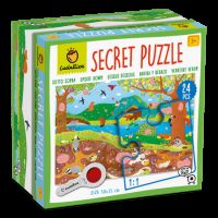 Puzzle Secret Mediul Inconjurator, +3 ani, Ludattica