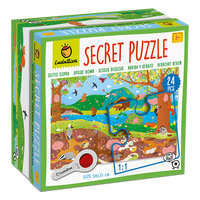 Puzzle Secret Mediul Inconjurator, +3 ani, Ludattica