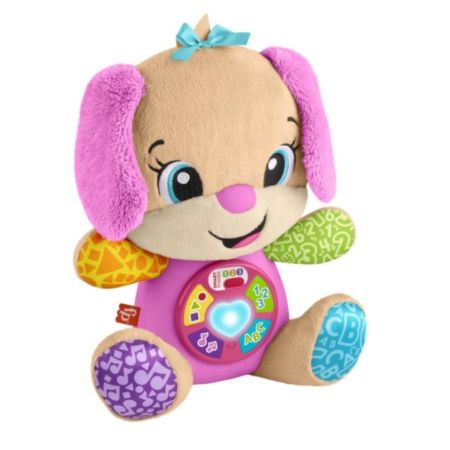 Catelusa vorbitoare Sis, +6 luni, Fisher Price 740540