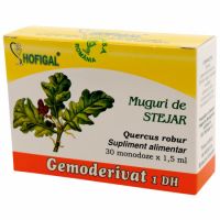 Muguri de Stejar Gemoderivat, 30 monodoze, Hofigal