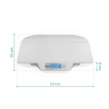 Cantar digital pentru bebelusi, De la 0.02 grame la 20 kg, Zopa 588184
