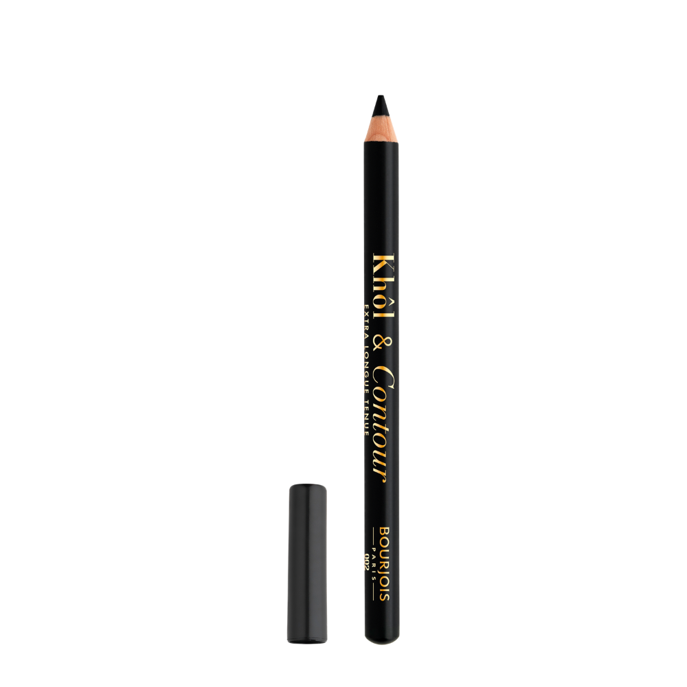 Creion de ochi Khol&Contour, Nr. 2, Ultra black, Bourjois