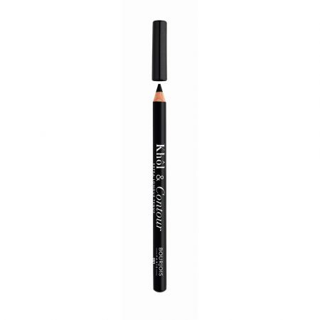 Creion de ochi Khol&Contour, Nr. 1, Noir-issime, Bourjois 588331