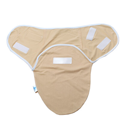 Sistem de infasare simplu, Crem, 3 - 6 luni, 2 bucati, Baltic Bebe 588357