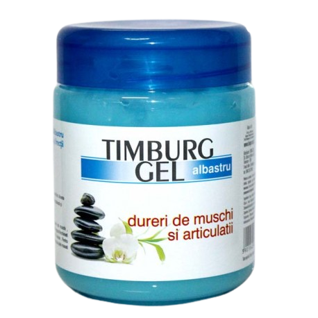 Gel pentru masaj Timburg gel albastru, 500 g, Transrom