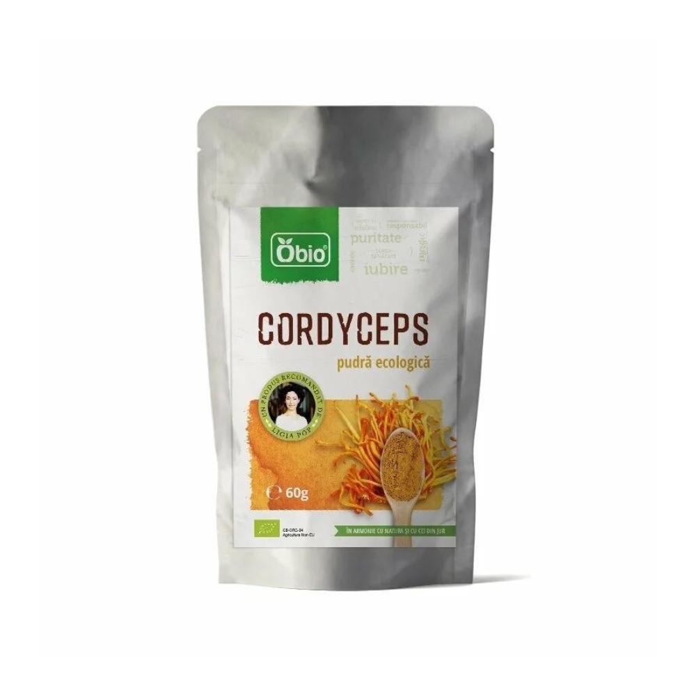 Cordyceps pudra ecologica, 60 g, Obio